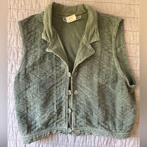 BOGO SALE Vintage shirt vest